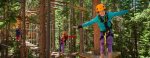 Tree line Challenge and Zip Line - Lost Forest 